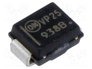 Diode: Zener; 3W; 36V; 10.4mA; SMD; reel,tape; SMB; single diode ONSEMI