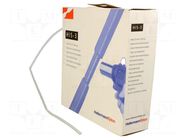 Heat shrink sleeve; 3: 1; 3mm; Diam.after shrinking: 1mm HELLERMANNTYTON