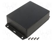 Enclosure: multipurpose; X: 94mm; Y: 121mm; Z: 38mm; 1591XX; ABS; IP54 HAMMOND