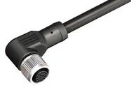 CBL ASSY, 3P M12 RCPT-FREE END, 32.8 