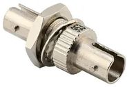 ST FIBER OPTIC ADAPTER, SINGLE MODE