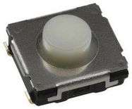 SWITCH, TACTILE, SPST-NO, 20mA, 15VDC, SMD