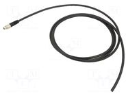 Cable: for sensors/automation; PIN: 8; shielded,with leads; 2m BINDER