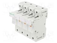 Fuse base; for DIN rail mounting; Poles: 3+N SCHNEIDER ELECTRIC