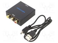 Converter; HDMI 1.3; Features: works with FullHD, 1080p; black VENTION