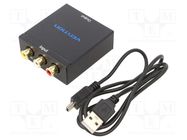 Converter; HDMI 1.3; Support: 1080p,FullHD; black VENTION