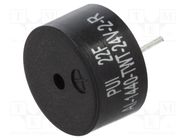 Sound transducer: electromagnetic signaller; 18mA; -30÷75°C PUI AUDIO