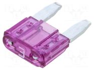 Fuse: fuse; 3A; 32VDC; automotive; 11mm; Mini; MINI OPTIFUSE