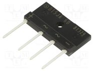 Bridge rectifier: single-phase; Urmax: 600V; If: 15A; Ifsm: 200A SHINDENGEN