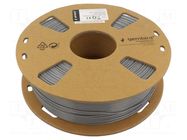 Filament: PET-G; 1.75mm; grey; 220÷260°C; 1kg GEMBIRD