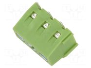Connector: PCB terminal block; terminal; 12A; 300V; straight; 1x3 XINYA