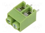 Connector: PCB terminal block; terminal; angled 90°; on PCBs XINYA