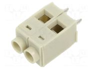Connector: PCB terminal block; terminal; angled 90°; on PCBs XINYA