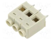 Connector: PCB terminal block; terminal; angled 90°; on PCBs XINYA