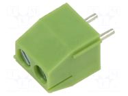 Connector: PCB terminal block; terminal; angled 90°; on PCBs XINYA
