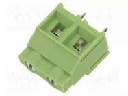 Connector: PCB terminal block; terminal; angled 90°; on PCBs XINYA