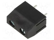 Connector: PCB terminal block; terminal; angled 90°; on PCBs XINYA
