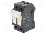 Fuse base; for DIN rail mounting; Poles: 1 SCHNEIDER ELECTRIC