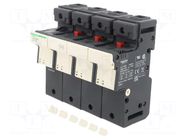 Fuse base; for DIN rail mounting; 125A; Poles: 3+N SCHNEIDER ELECTRIC
