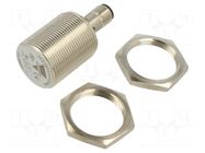 Sensor: inductive; OUT: PNP / NO; 0÷22mm; 10÷36VDC; M30; IP67; 200mA CARLO GAVAZZI