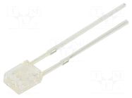 LED; blue; rectangular; 2x3.2x4.15mm; 100÷150mcd; 120°; Front: flat OPTOSUPPLY