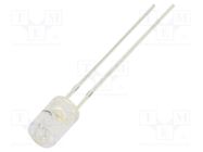 CRLED; 5mm; white warm; 1560mcd; 100°; Front: flat; 5.5÷20V; 320mW OPTOSUPPLY