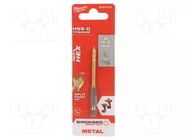 Drill bit; for metal,impact; Ø: 4.2mm; Holder: E6,3mm; 1/4"; 6.3mm Milwaukee