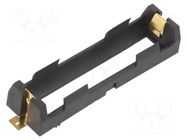 Holder; 18650; Batt.no: 1; SMT; polyamide; plastic; -50÷145°C KEYSTONE