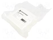 Cleaning cloth: cloth; dry; 100pcs; 102x102mm; polyester; ISO 5 Techspray