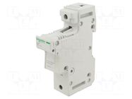 Fuse base; for DIN rail mounting; Poles: 1 SCHNEIDER ELECTRIC