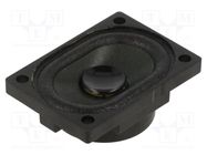 Loudspeaker; miniature; 2W; 4Ω; 28.4x40x13mm; 0÷20000Hz PUI AUDIO