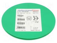 Markers; Marking: -; 2÷5mm; PVC; yellow; -65÷105°C; leaded; HGDC2-5 HELLERMANNTYTON