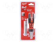 Kit: screwdriver; Phillips,Pozidriv®,slot,Torx®; short Milwaukee