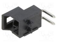 Connector: wire-board; Nano-Fit; PIN: 2; angled; -40÷105°C; UL94V-0 MOLEX