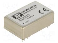 Converter: DC/DC; 8W; Uin: 13÷70VDC; Uout: 12VDC; Iout: 665mA; DIP24 XP POWER