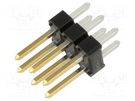 Pin header; pin strips; BERGSTIK; male; PIN: 6; straight; 2.54mm Amphenol Communications Solutions