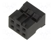 Female; for cable; crimped; socket; straight; 2mm AMPHENOL COMMUNICATIONS SOLUTIONS