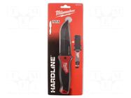Knife; universal; Overall len: 262mm; Blade length: 127mm Milwaukee