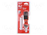 Kit: screwdriver; Phillips,Pozidriv®,slot,Torx® Milwaukee