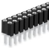 CONNECTOR, HEADER, THT, 2MM, 100WAY