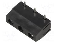 Connector: PCB terminal block; terminal; straight; on PCBs; black XINYA