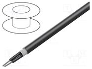 Wire: control cable; ÖLFLEX® ROBUST FD; 2x0.75mm2; black; 6.4mm LAPP