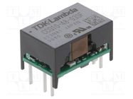 Converter: DC/DC; 10W; Uin: 18÷76V; Uout: 3.3VDC; Iout: 2.6A; THT TDK-LAMBDA