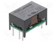 Converter: DC/DC; 10W; Uin: 4.5÷18V; Uout: 12VDC; Iout: 900mA; THT TDK-LAMBDA