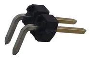 BTB CONN, HEADER, 2POS, 1ROW, 2.54MM