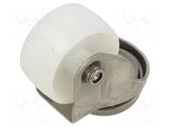 Transport wheel; Ø: 50mm; W: 24mm; H: 73.5mm; torsional; polyamide RADER