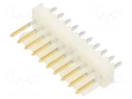Connector: wire-board; socket; male; KK 254; PIN: 10; straight; THT MOLEX