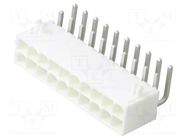 Connector: wire-board; socket; male; PIN: 20; Mini-Fit Jr; 13A; THT MOLEX