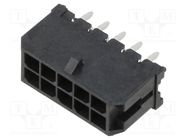 Socket; wire-board; male; Micro-Fit 3.0; 3mm; PIN: 10; Layout: 2x5 MOLEX