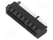 connector PCI Express EdgeCard 64ckt Ny46 Blk PhBr MOLEX